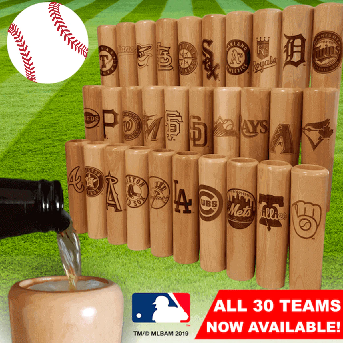 12 oz Baseball Bat Mug - Image 11