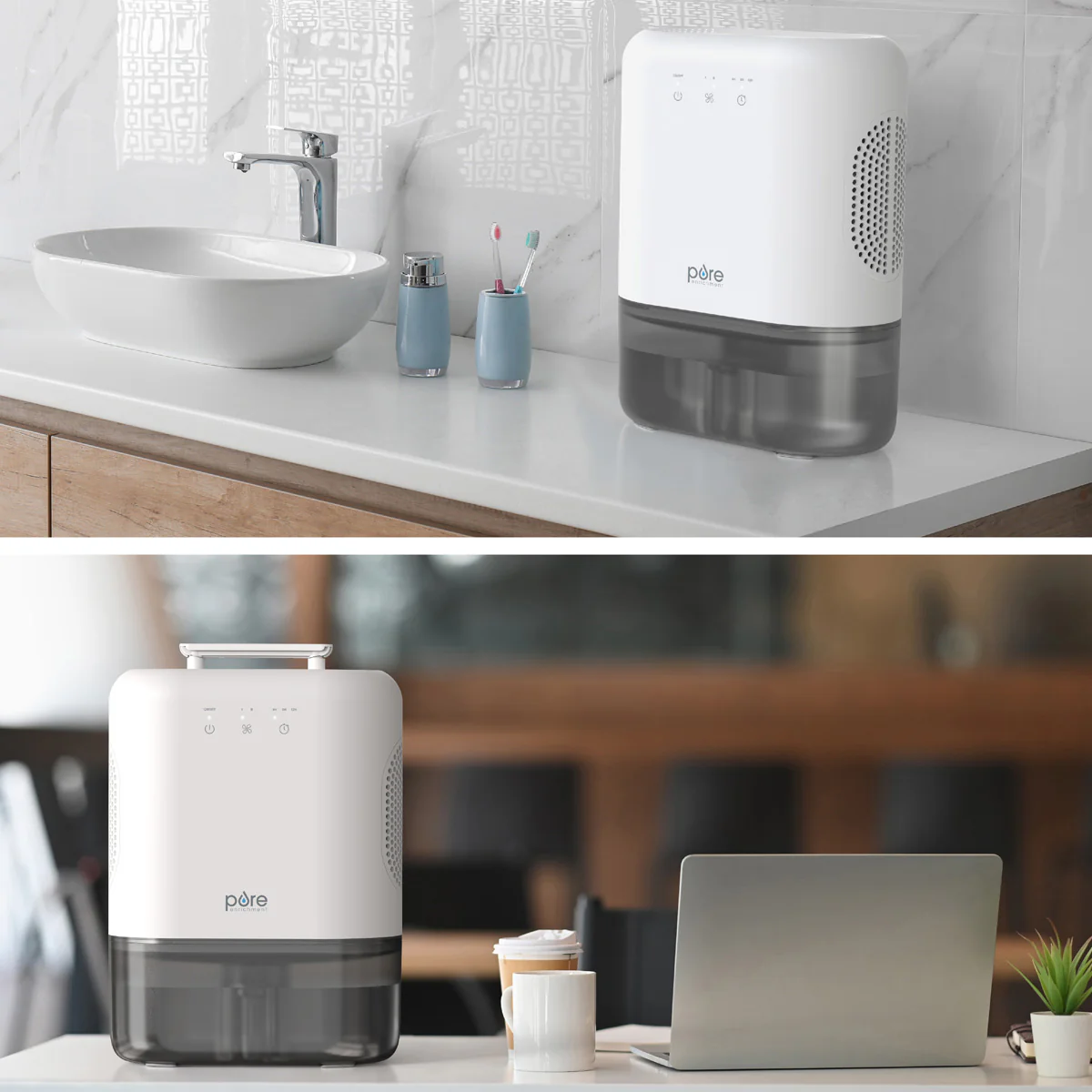 2‑Speed Dehumidifier with Timer - Image 3