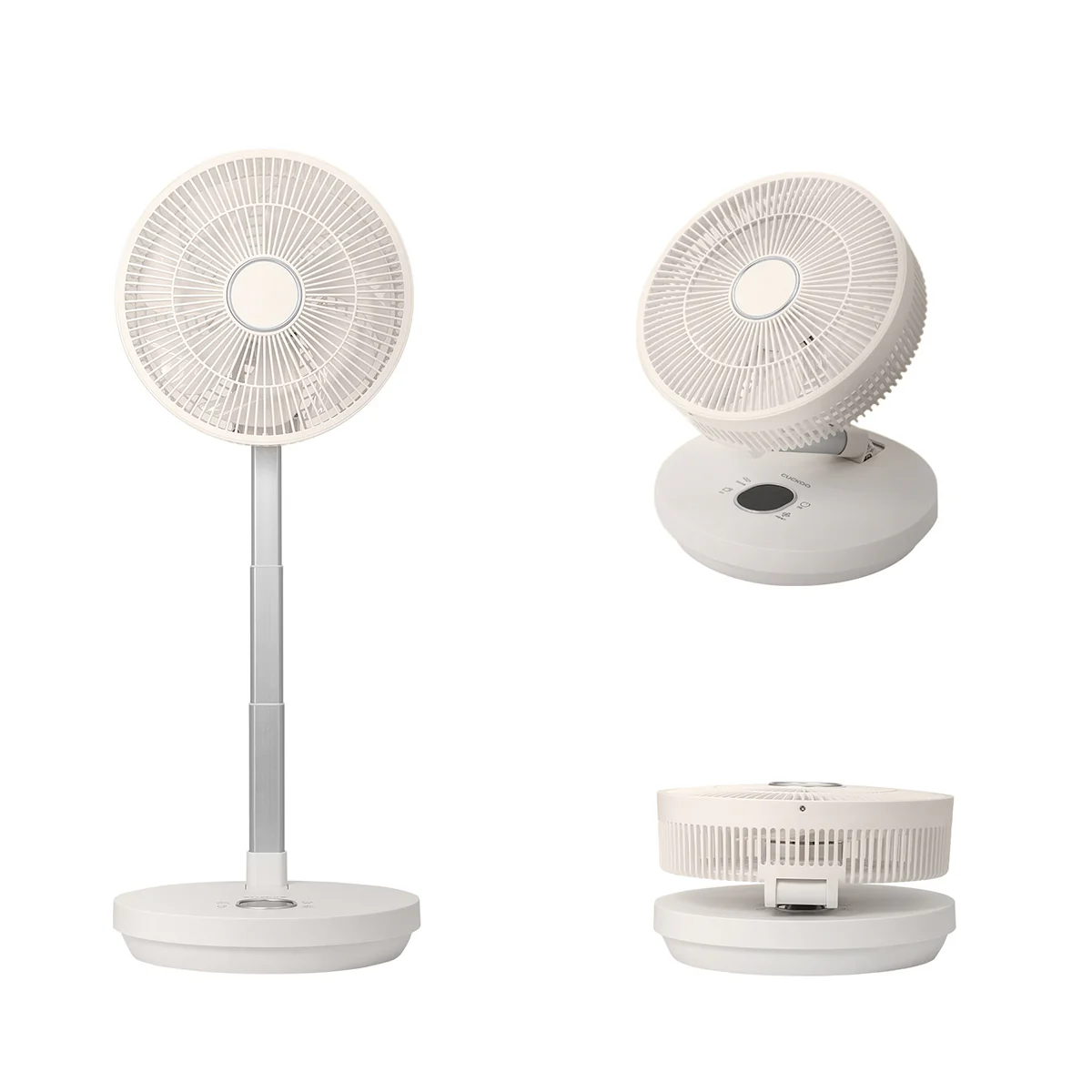 Foldable Rechargeable Telescoping Fan - Image 2
