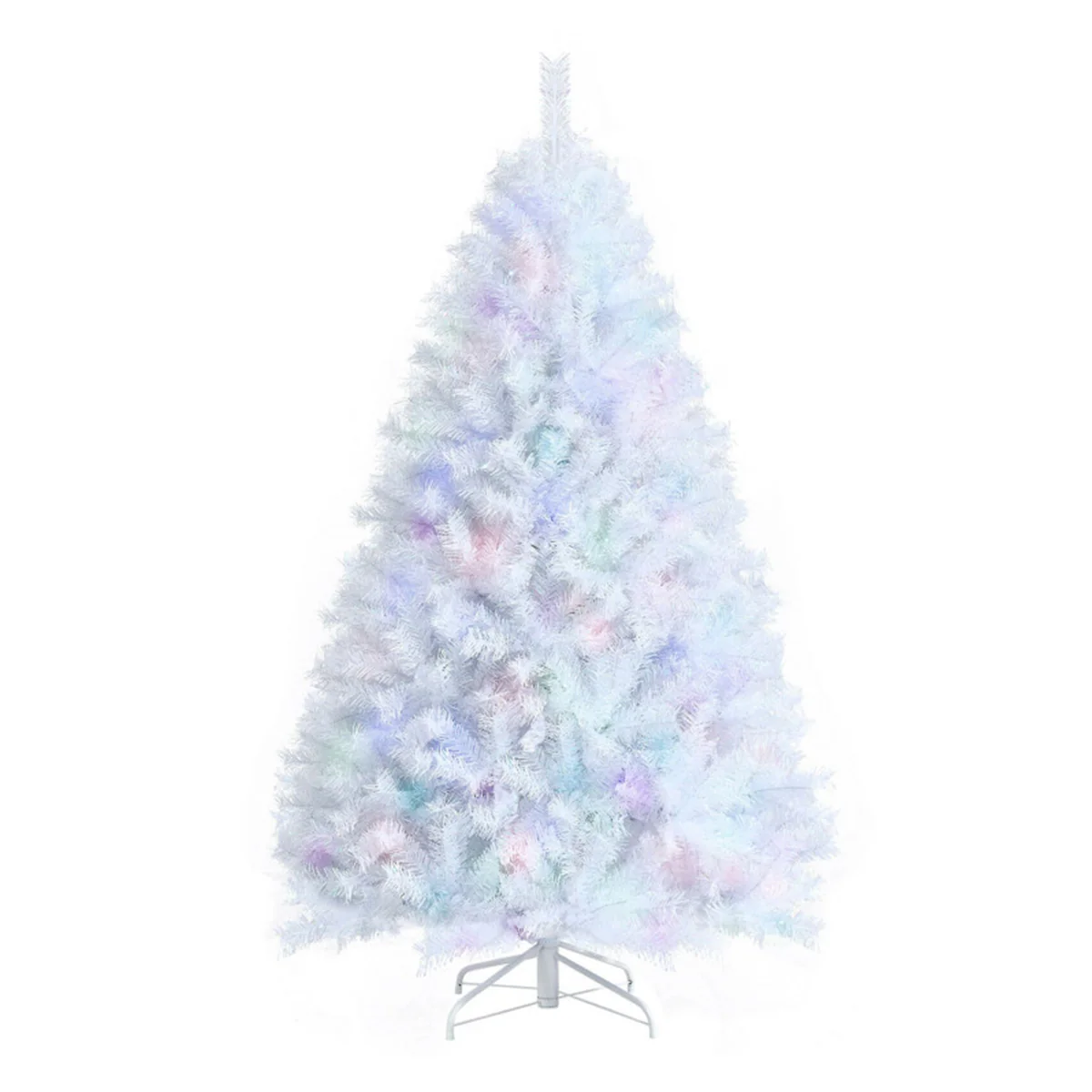 Iridescent Artificial Hinged Christmas Tree - Image 2