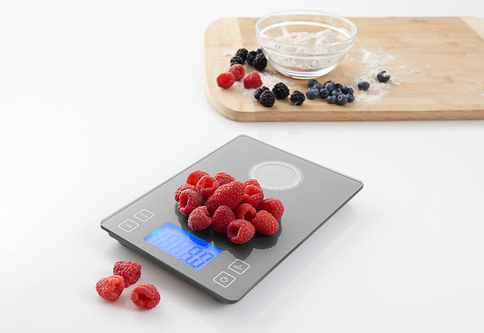 Light Powered Kitchen Scale