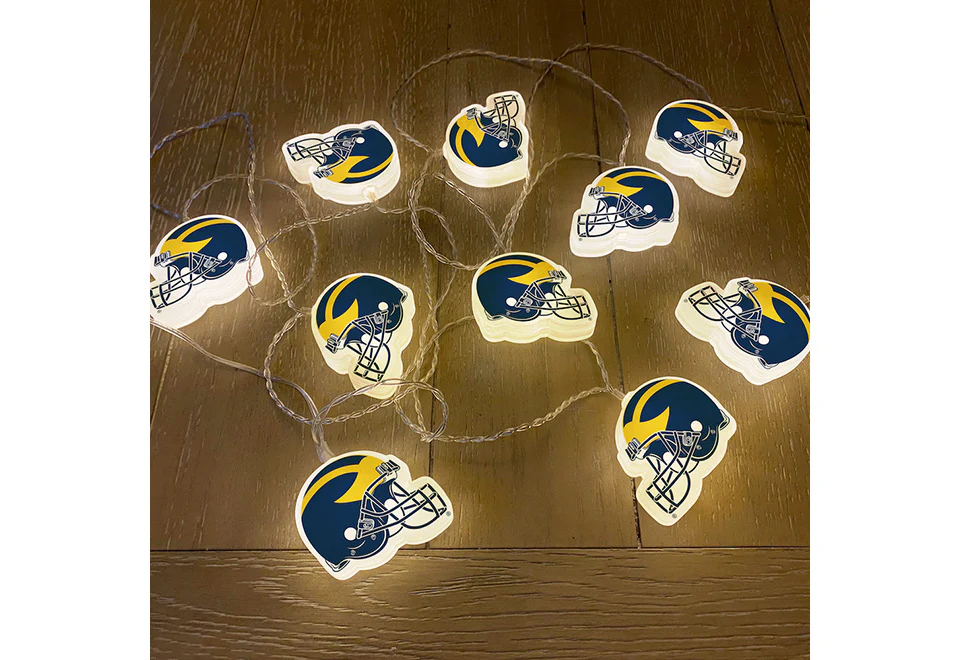 NCAA Helmet String Lights