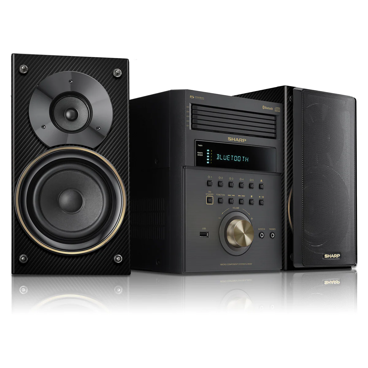 Sharp® Compact Bluetooth CD Stereo