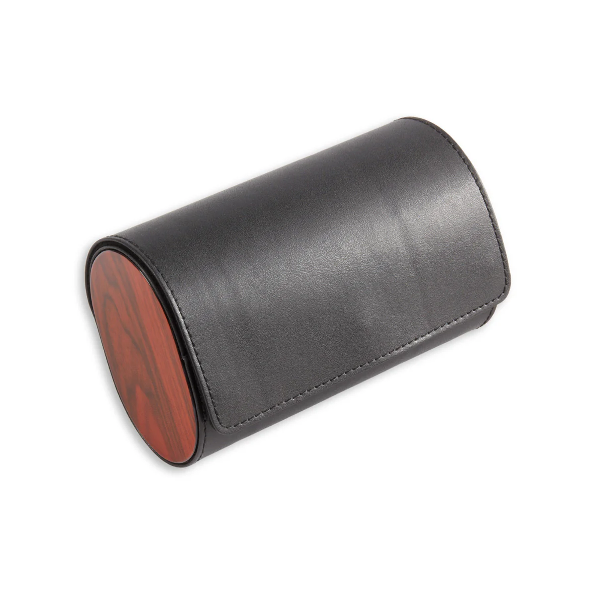 Two Watch Leather Travel Case - Image 2