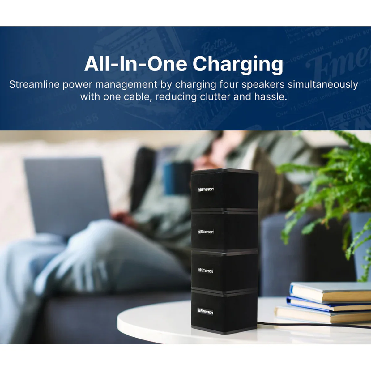 Wireless Magnetic Stacking Speaker - Image 12