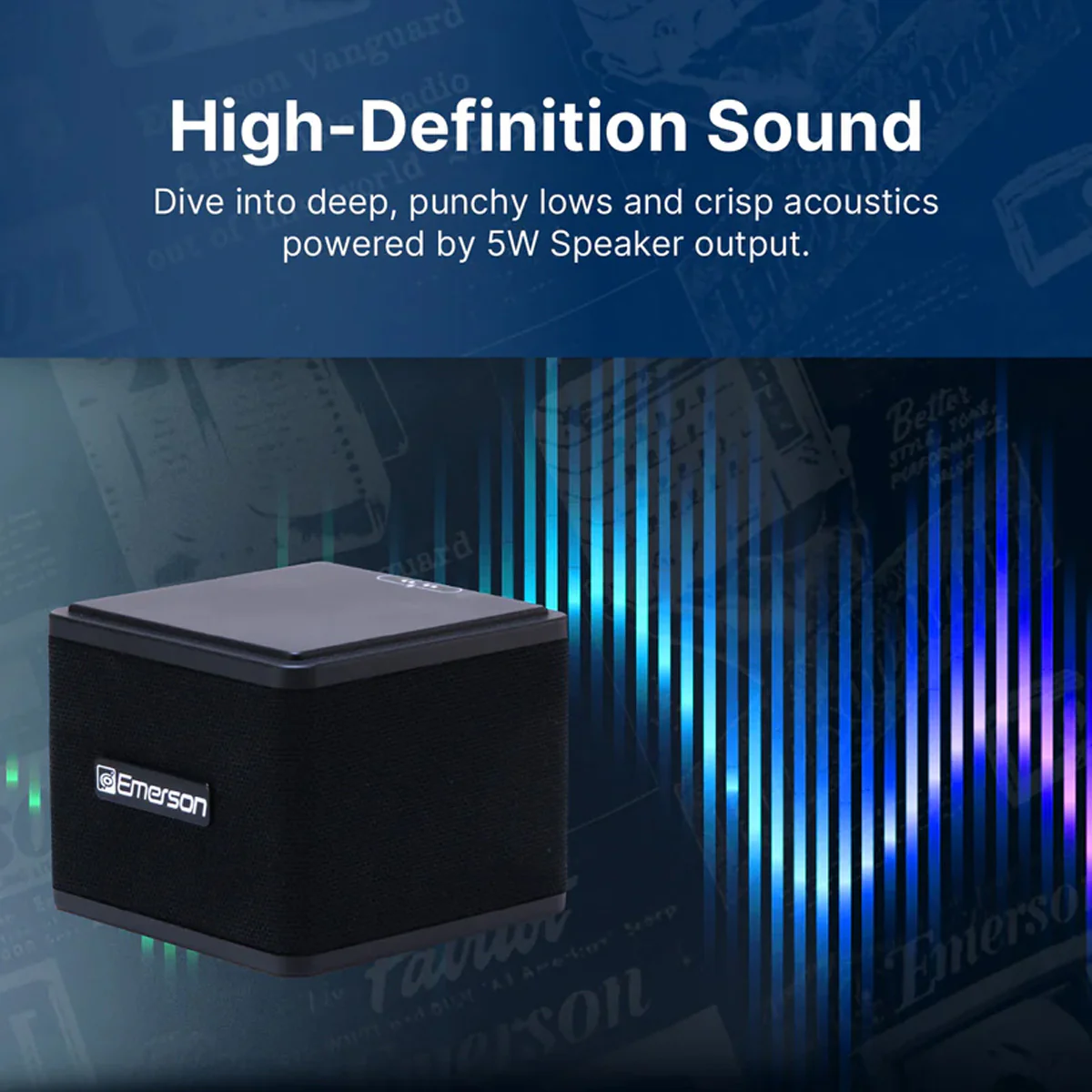 Wireless Magnetic Stacking Speaker - Image 4